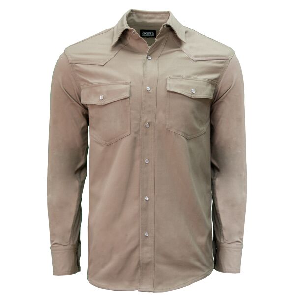 Key Long Sleeve Western Welder's Shirt 519 Long Sleeve Western Welder's Shirt Thumbnail