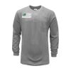 Heavyweight Long Sleeve 3-Button Henley Pocket T-Shirt Thumbnail